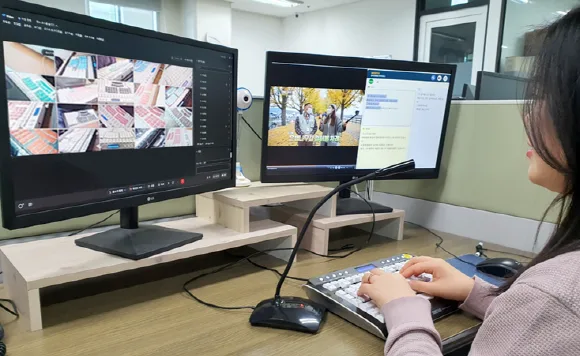 [기사] 웹포스 실시간 자막방송 속기사 연수생 모집 실시…재택근무 가능